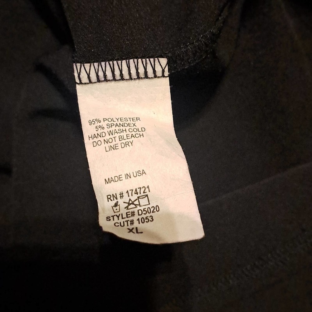 Carole Christian black Tunic Mini Dress Sz L Stretch - Picture 3 of 4